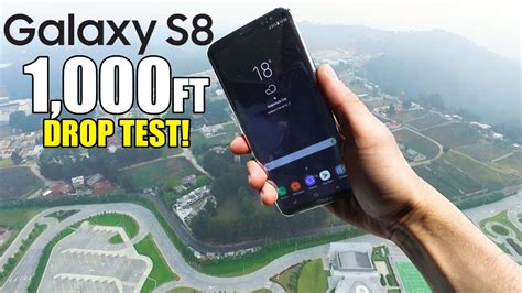 s8 drop test 1000 feet|Samsung Galaxy S8 Drop Test from 1000 Feet!! Durability.